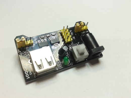 Arduino модуль питания MB102, 3.3 В и 5В