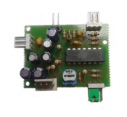 Активный фильтр сабвуфера TL084, 50-250Гц