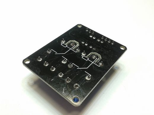 Arduino 2 канальный модуль с реле 5В, 10А
