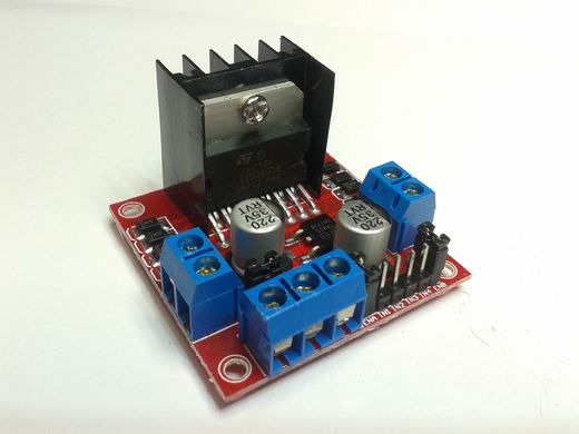 Модуль драйвера двигунів L298N для Arduino