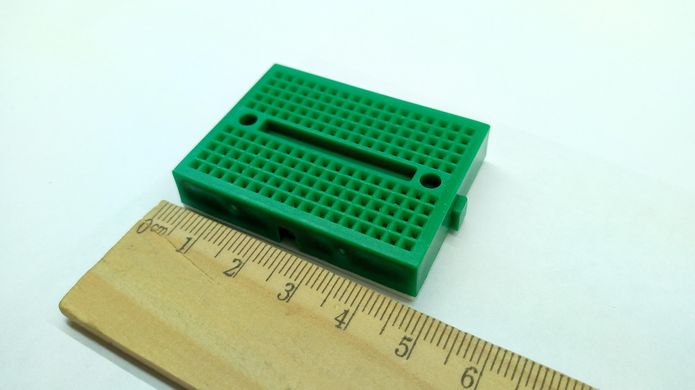 Макетная беспаечная плата breadboard SYB-170 зеленая, Arduino