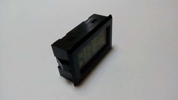 Термометр-гигрометр цифровой ЖКИ черный FY-11