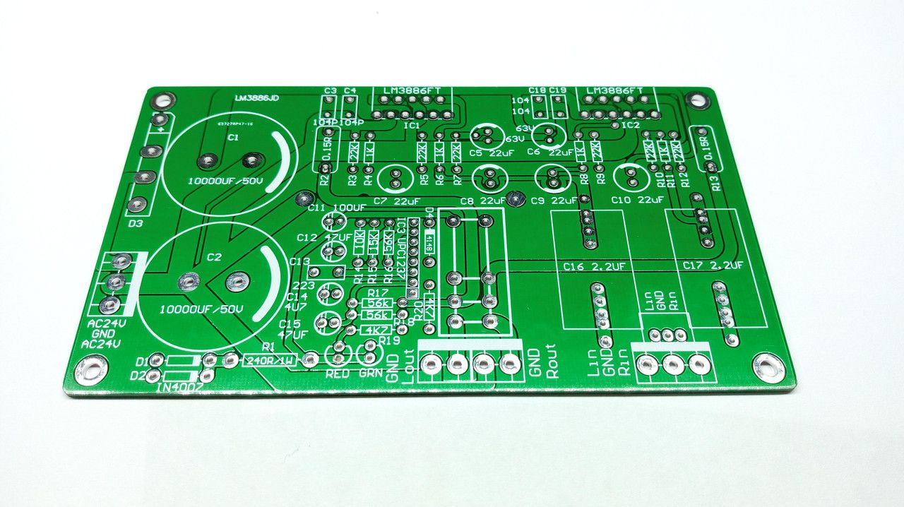 Усилитель на базе LM3886