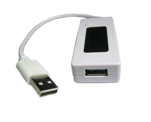 USB тестер с ЖКИ индикатором и шнуром KCX-017