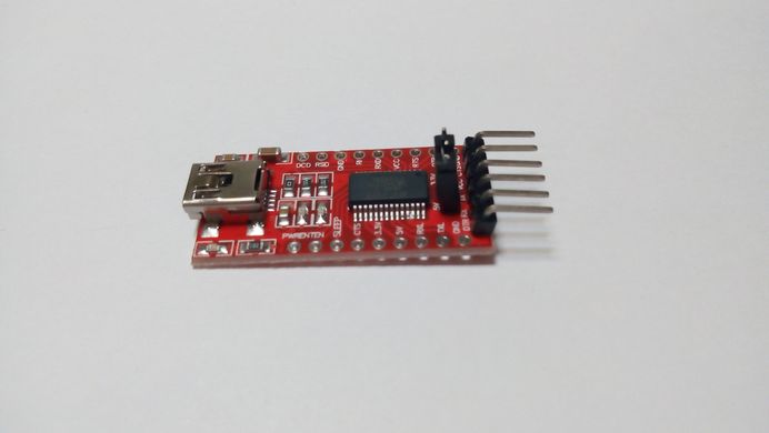 Перетворювач USB-TTL на FT232RL, роз'єм miniUSB