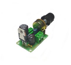 Регульований стабілізатор напруги LM317 з перемінним резистором
